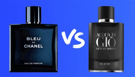 bleu De Chanel vs acqua gio